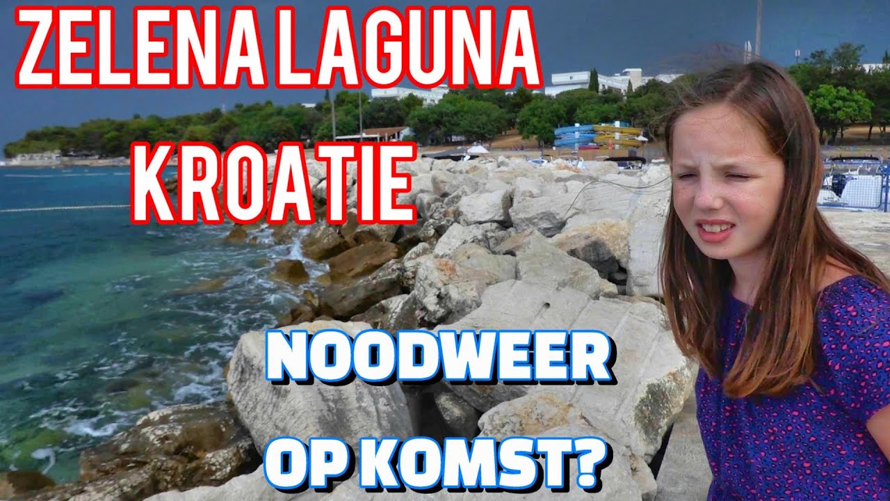 Zwaar Onweer Op Komst Camping ZELENA LAGUNA