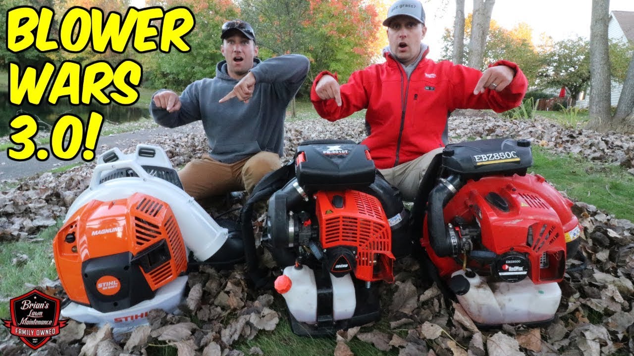 Blower Wars 3.0! Тестируем новые ранцевые воздуходувы STIHL BR800 и ECHO PB-8010