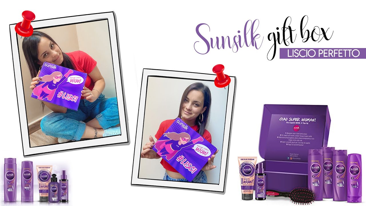 Routine completa con #Sunsilk Gift Box Liscio perfetto!!!