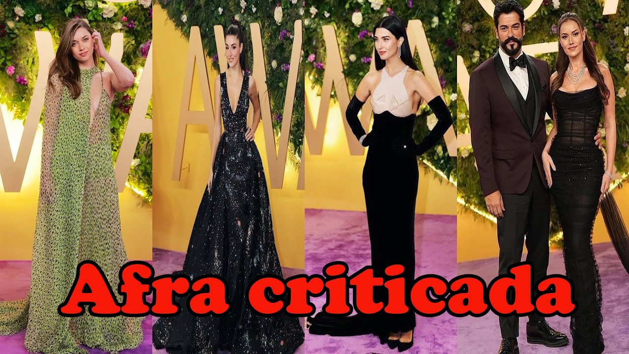 ✨Afra Saraçoğlu, Hande Ercel, Baris Arduc, Tuba Buyukustun en los Joy Awards 2025