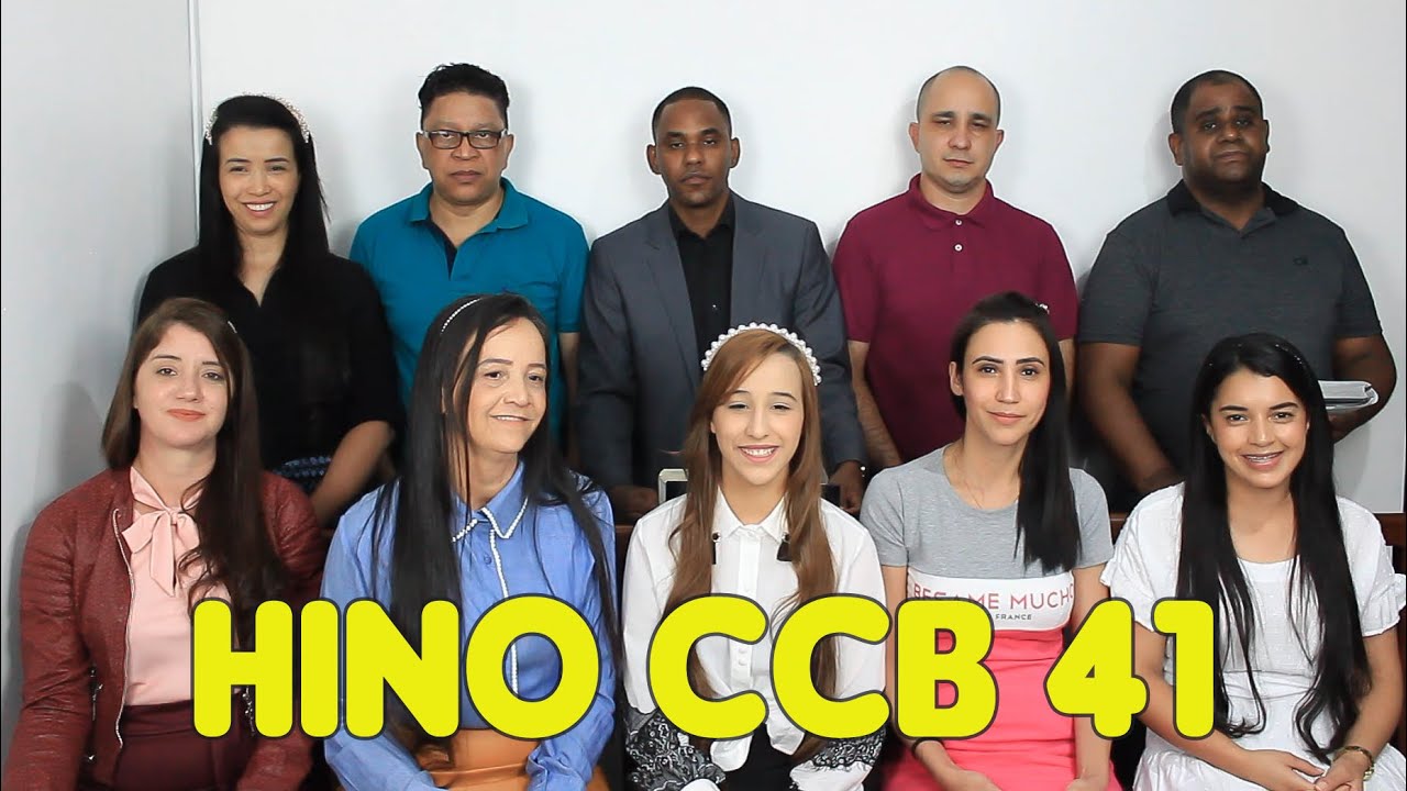 ♪♫ HINO CCB 41 ★ teu coração vem a Cristo entregar ★ ACAPELA