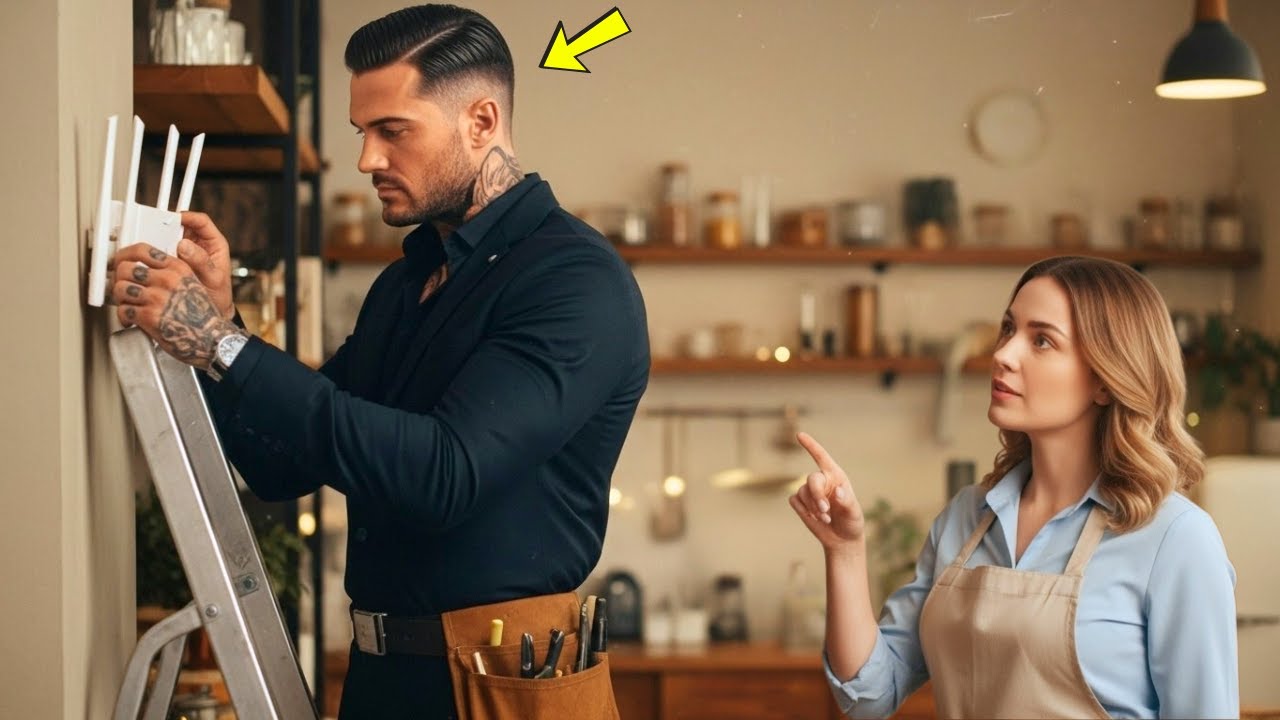 She Mistook a Mafia Boss for the Technician Installing Wi-Fi—But That Mistake Changed Everything…
