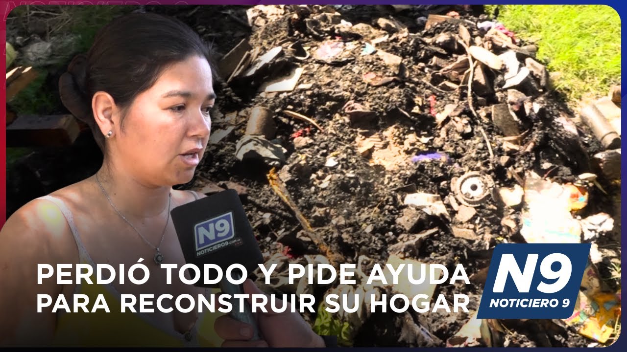 PERDIÓ TODO Y Pide Ayuda Para RECONSTRUIR SU HOGAR