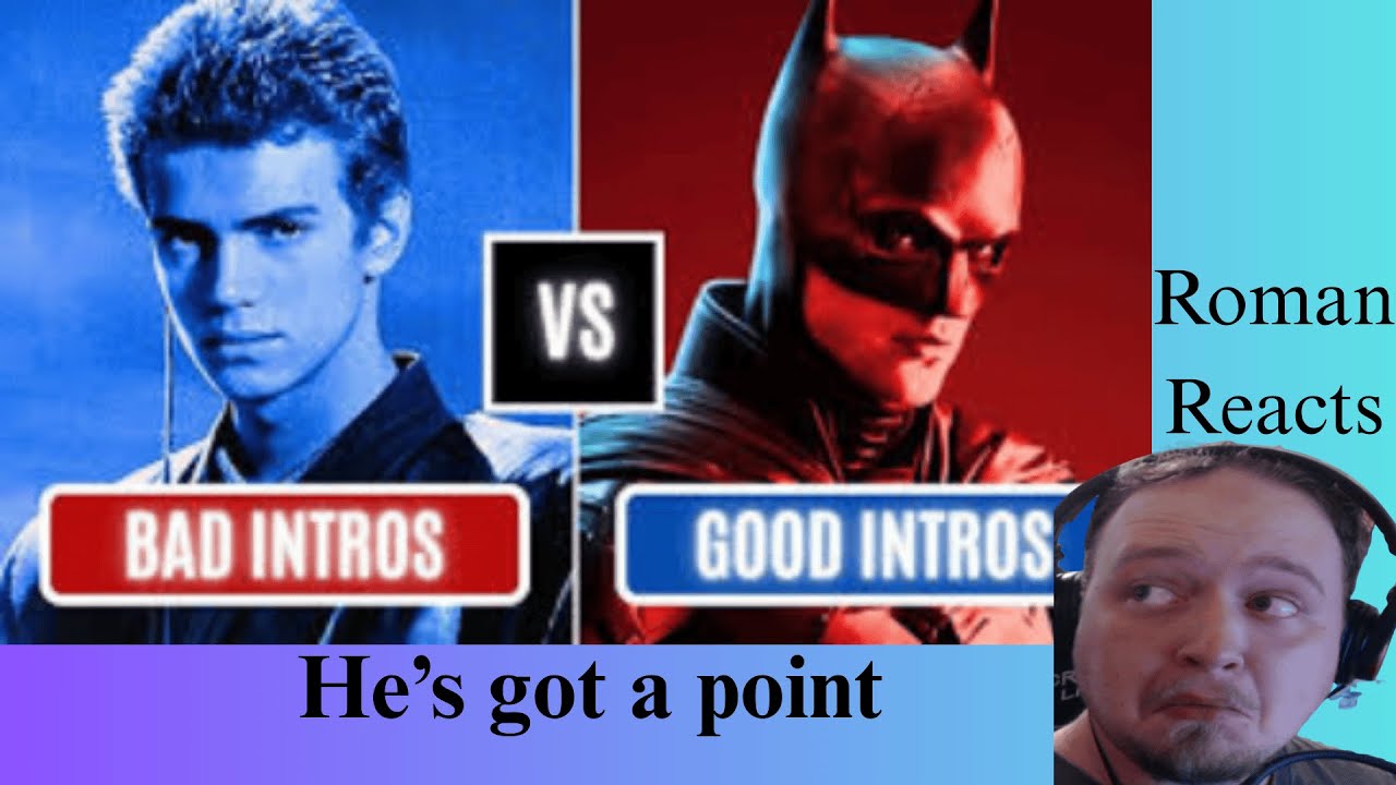 Roman Reacts| Bad Character Intros vs Good Character Intros (Writing Advice)
