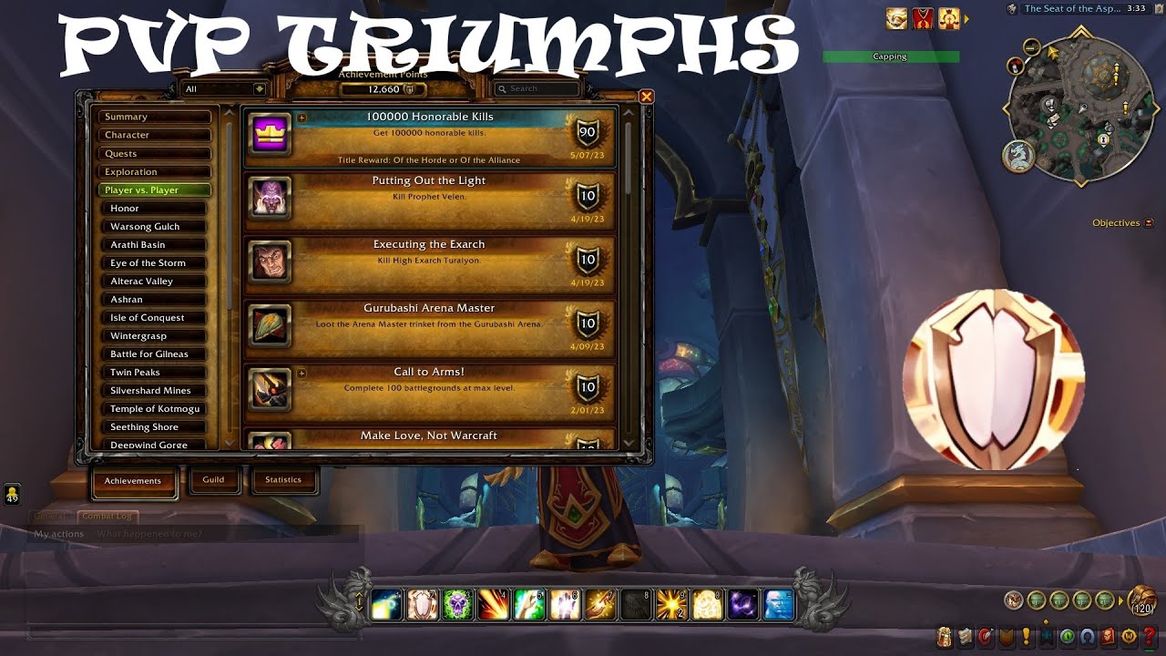 How and Why To Acquire PVP Titles and Achievements W/ Thorough Commentary