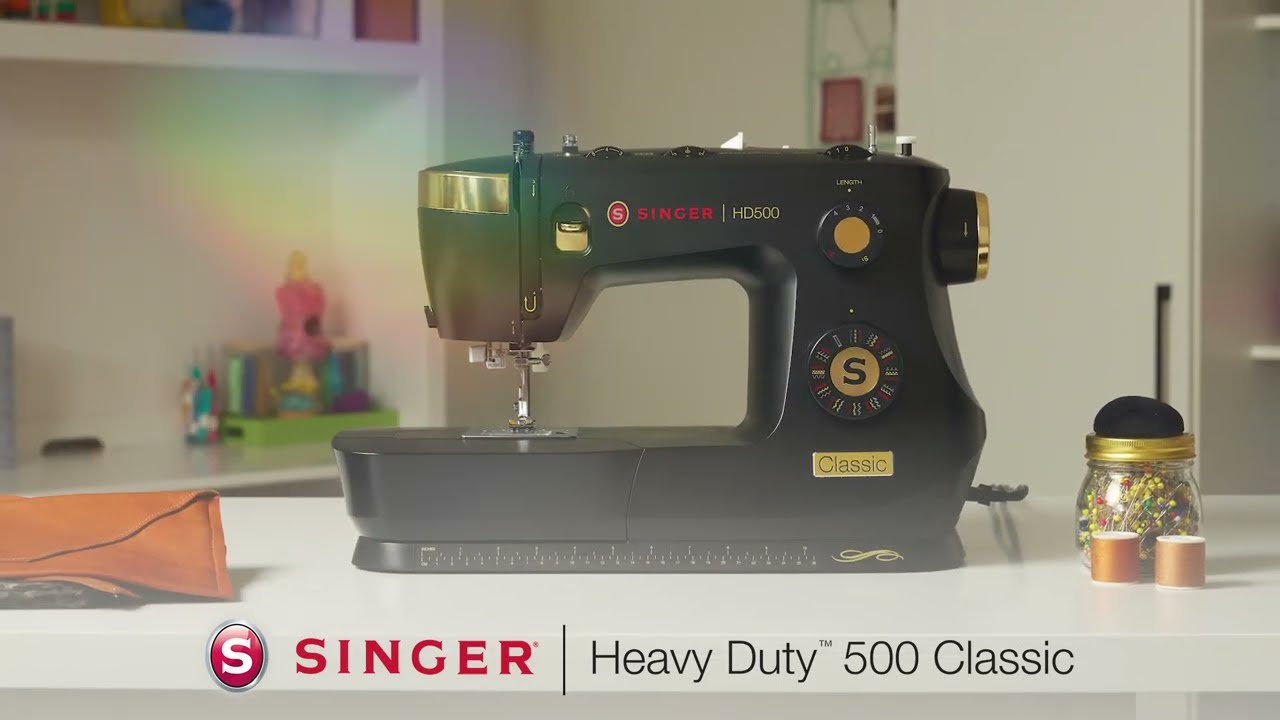 SINGER&reg; HD500 Classic Gold - Esittely