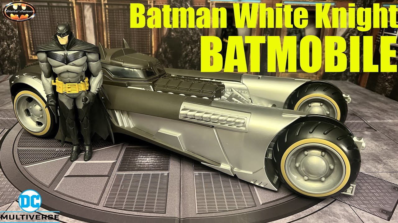 McFarlane DC Multiverse Batmobile Batman White Knight Action Figure Vehicles Review & Comparison