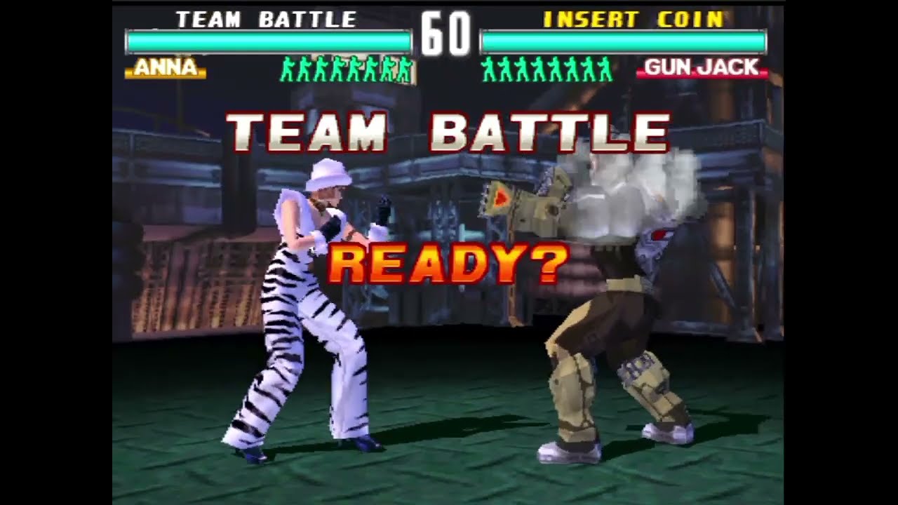 Tekken 3 - Team Battle Mode