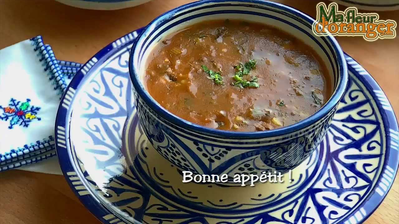 Recette de harira : soupe traditionnelle marocaine / Traditional Moroccan soup