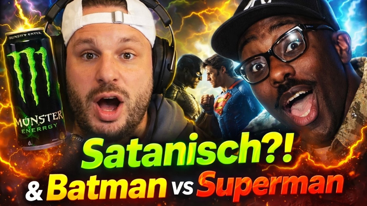 Monster Energy ist satanisch?! Und Batman schlägt Superman?