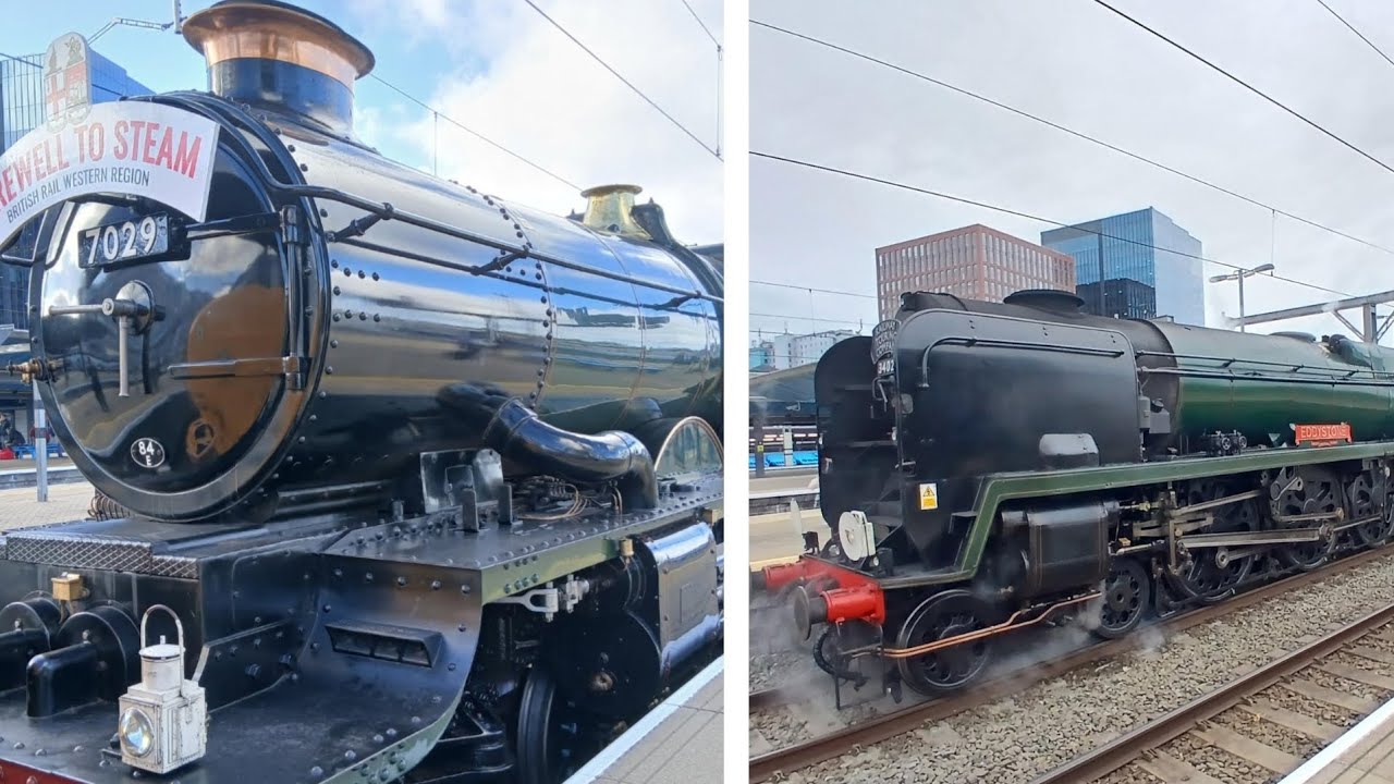 3 Special Charter Railtour Vlog at Reading