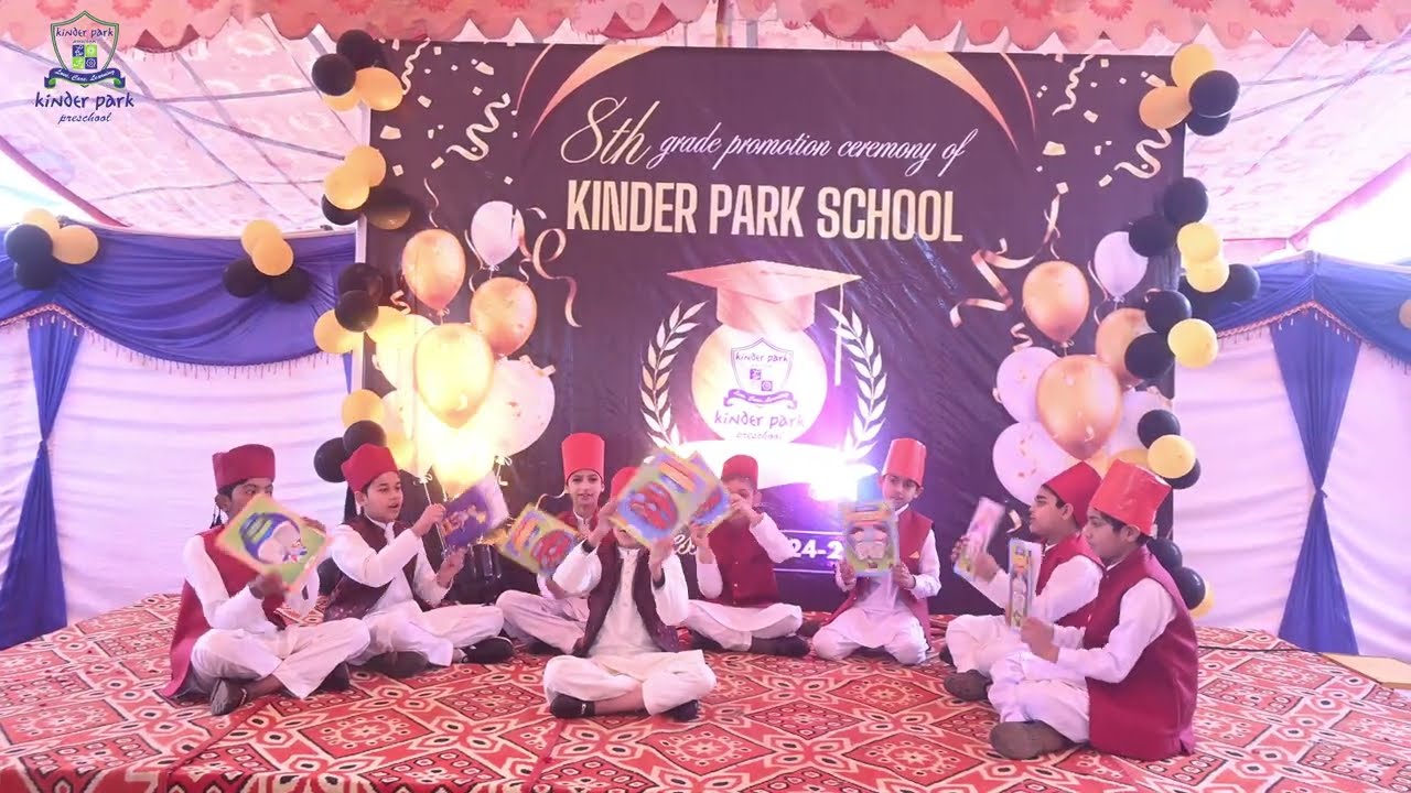 Qawwali By Students | Kinder Park School | Annual Grade Promotion Ceremony 2024-25