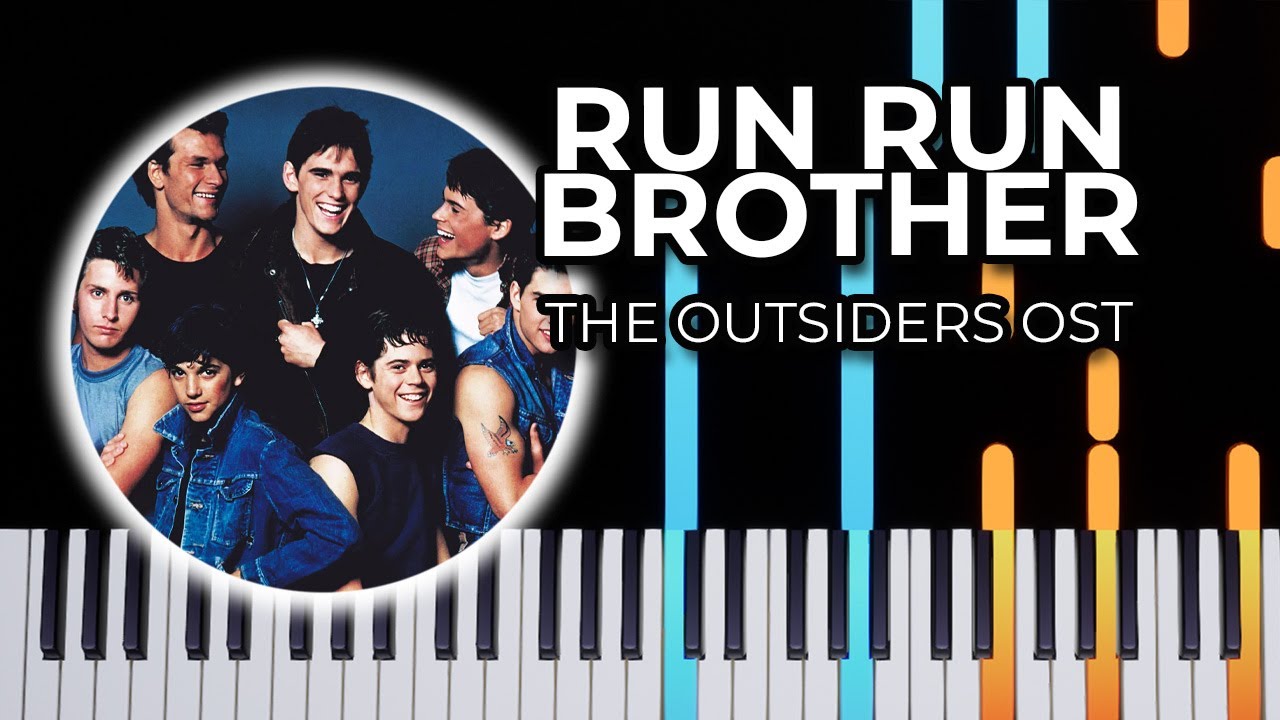 Run Run Brother - from The Outsiders (Piano Tutorial)