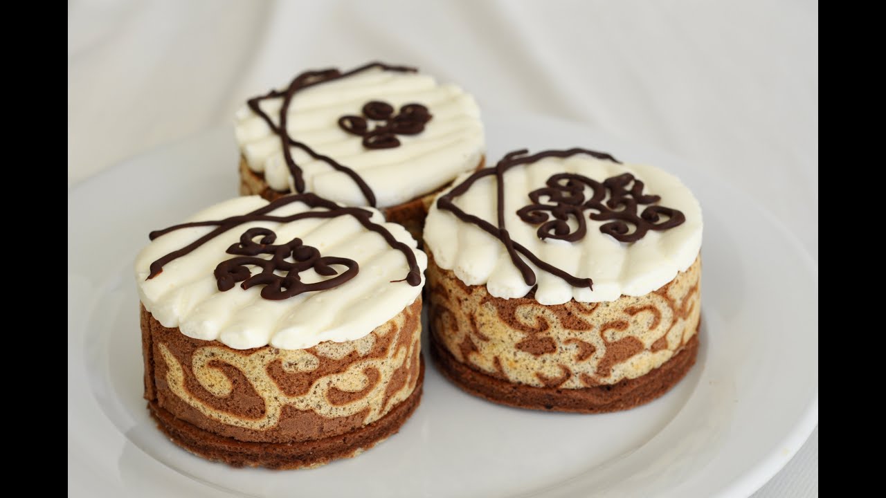 Chocolate Mousse Cake 唐草花 巧克力慕斯蛋糕－－Freesiaa made 第25 集