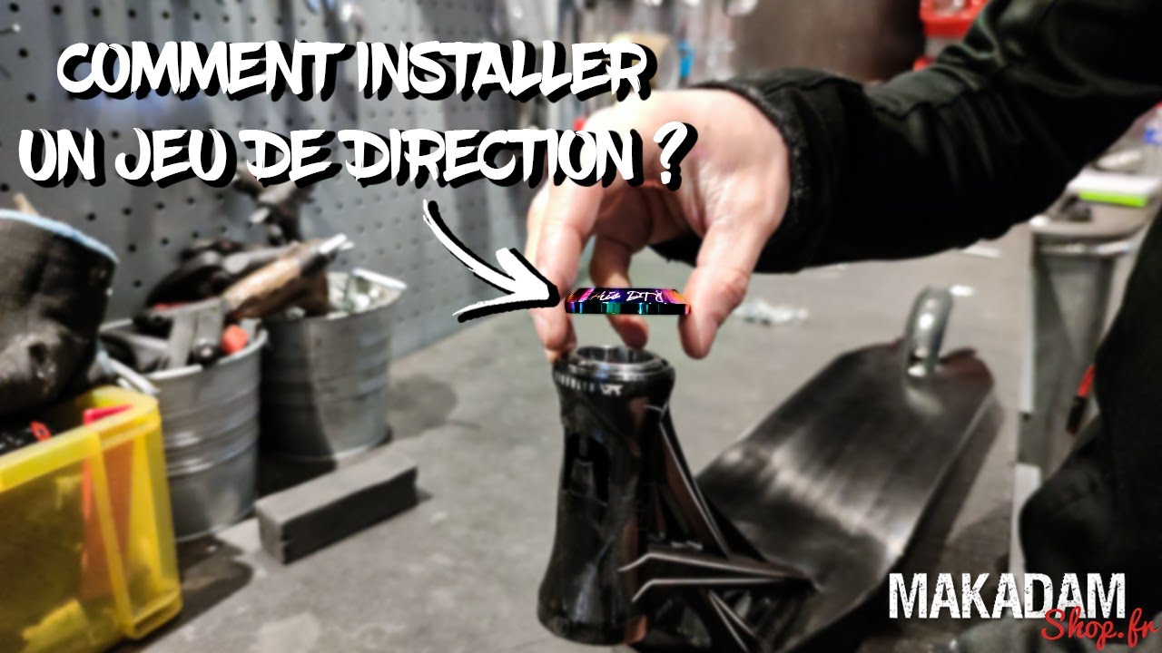 TUTO - Comment installer un JDD sur sa trottinette freestyle ? (Jeu de direction)