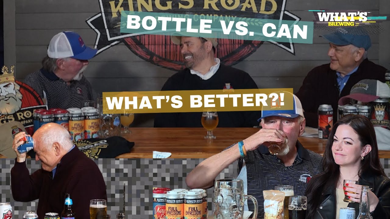 Bottle vs. Canned Beer...Which is Best?! l S09 E03 l Kings Road Brewing Company