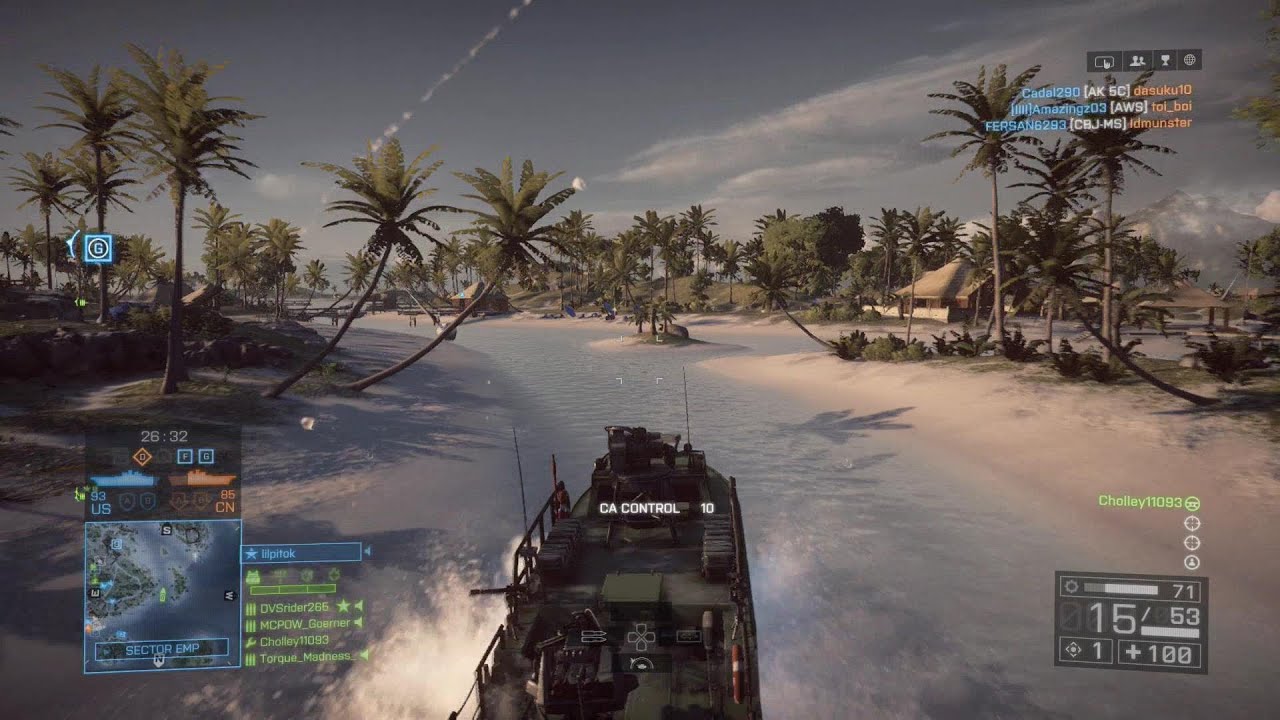 Battlefield 4 Operation Mortar Carrier Assault