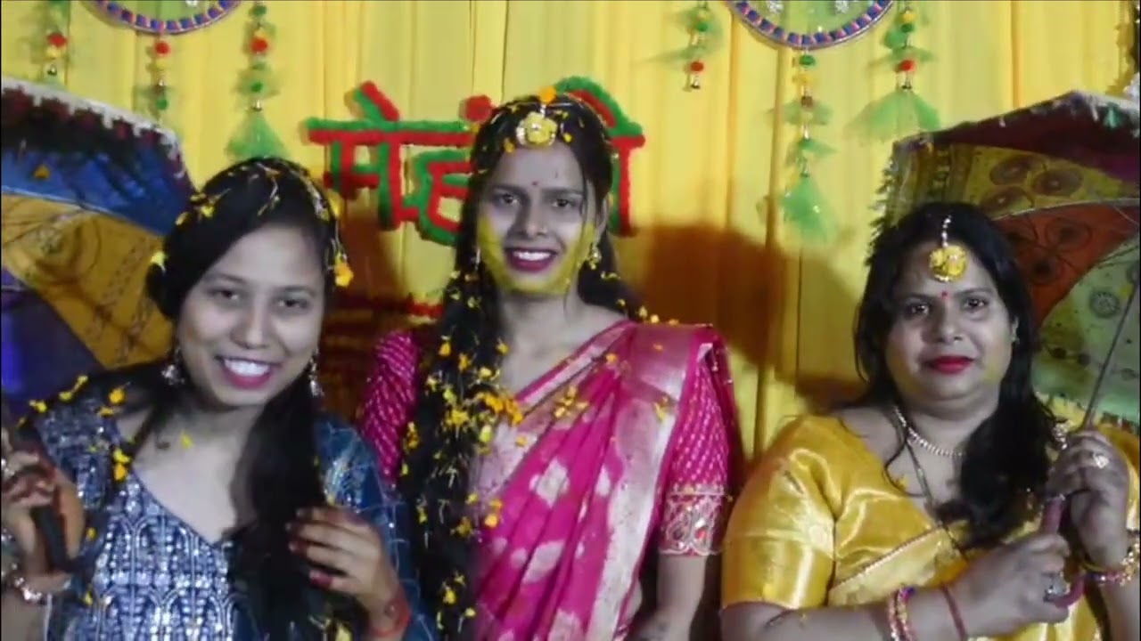 Enjoy haldi rashma my dear wife ❤️ 