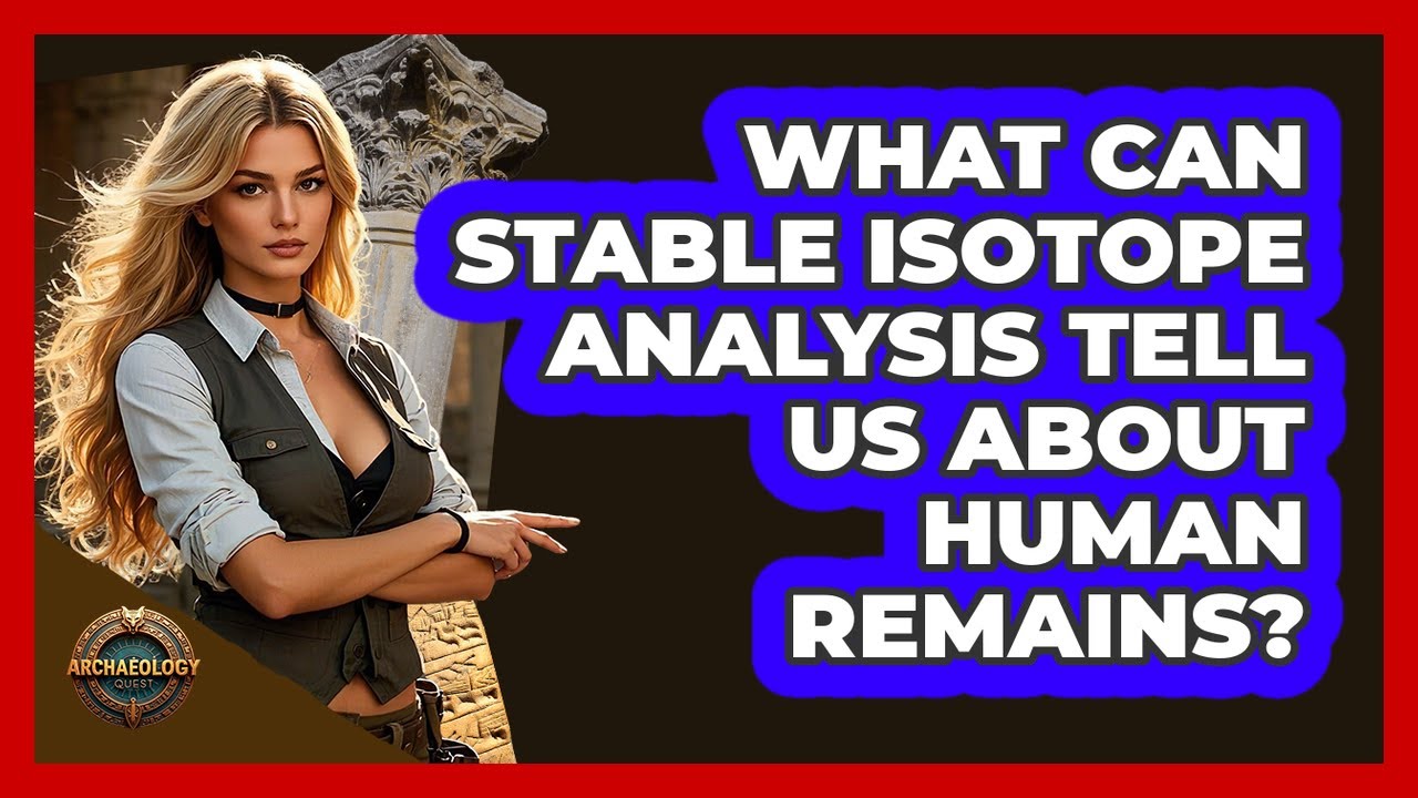 What Can Stable Isotope Analysis Tell Us About Human Remains? - Archaeology Quest