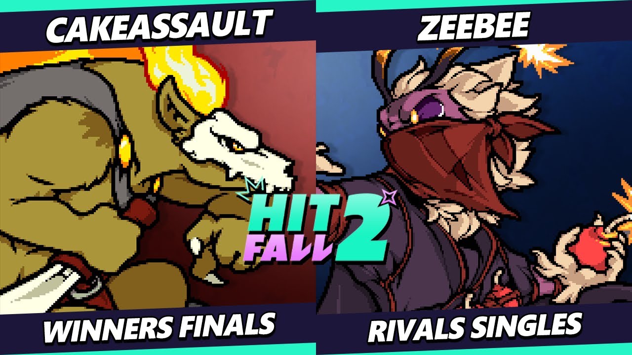 Hitfall 2 Winners Finals - CakeAssault (Forsburn) Vs. ZeeBee (Mollo) Rivals of Aether - RoA