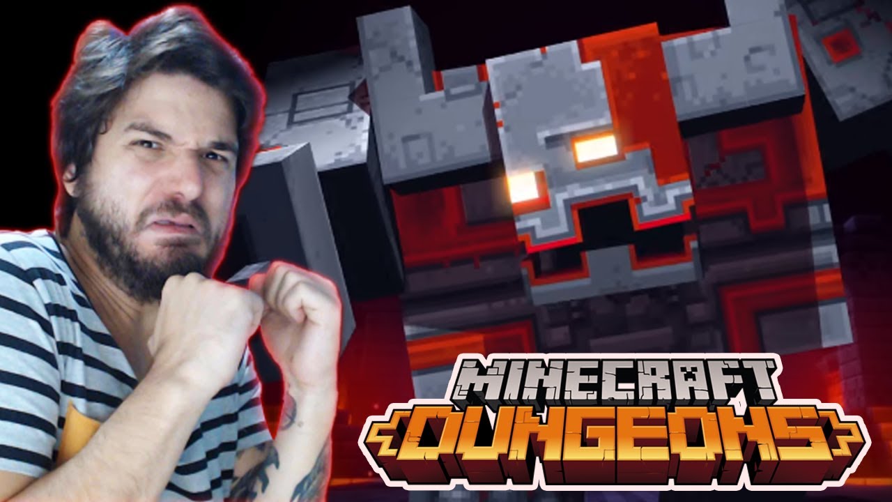 O PRIMEIRO BOSS DO NOVO MINECRAFT DUNGEONS!