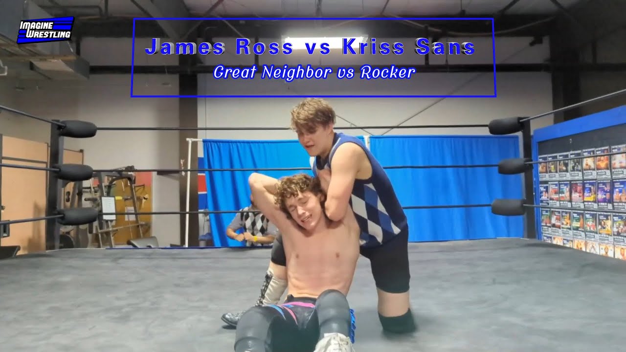 Kriss Sans vs James Ross Free Wrestling Match