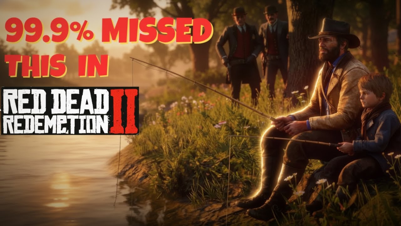 RDR2 Hidden Secret: 100% the game EARLY (Jack Marston & Arthur Morgan Fishing Mission)