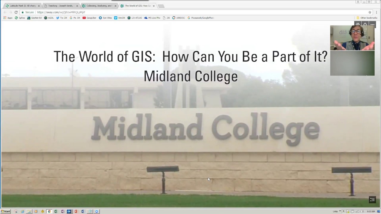 The World of GIS:  How can you be a part of it?
