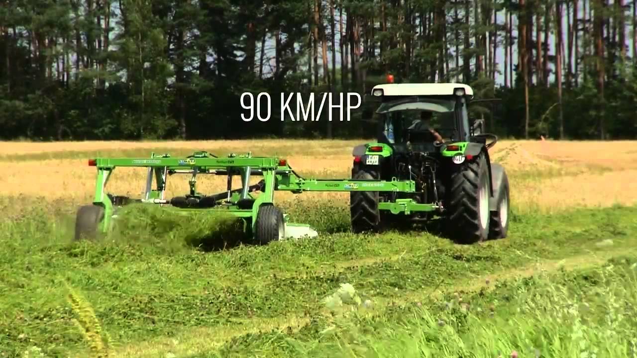 Косилка прицепная со вспушивателем SaMASZ  KDC 300W