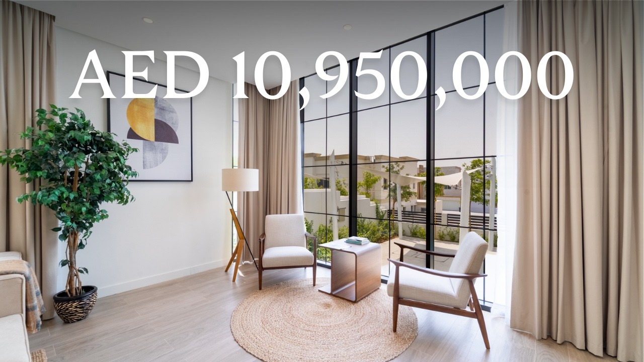 Inside a $3.3M Custom 6-Bedroom Villa in Al Furjan West Dubai