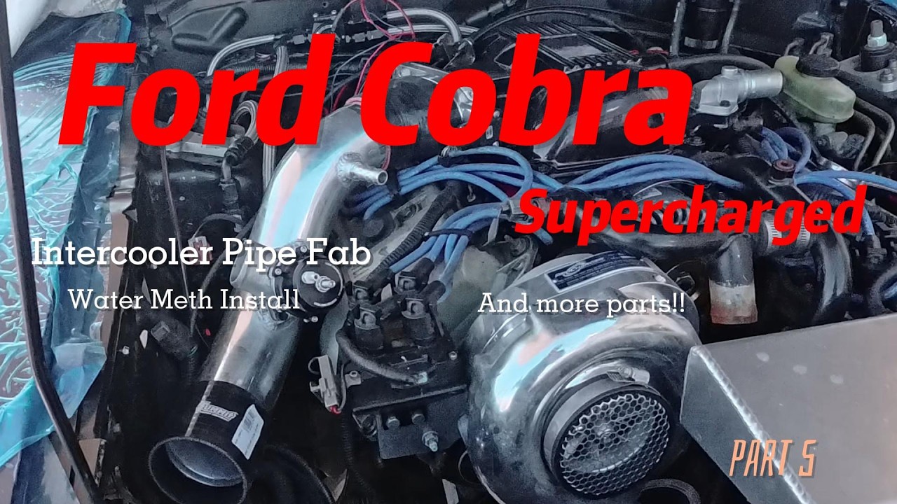 RB Cobra New Intercooler piping and wrapping up the Water Methanol Injection!