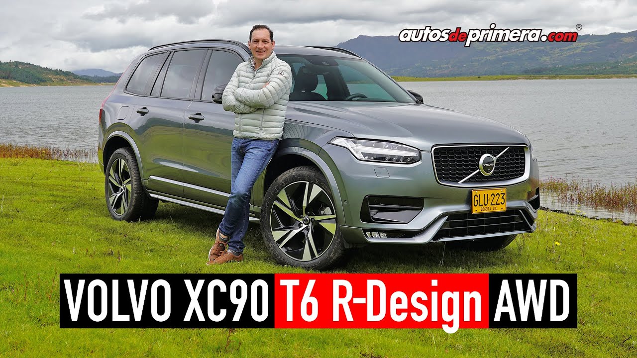 Volvo XC90 T6 R-Design 🔥 7 pasajeros en Primera Clase 🔥 Prueba - Reseña