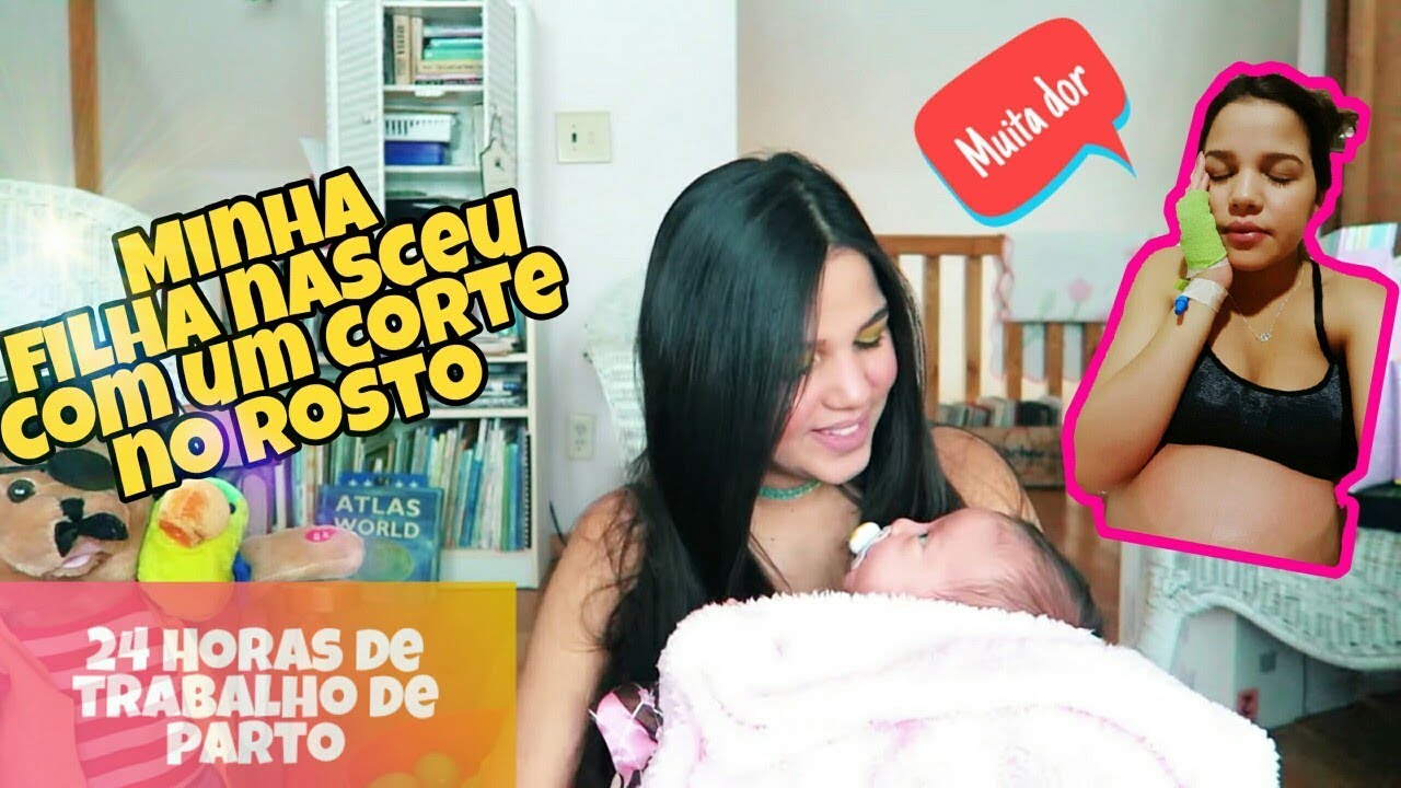 MEU RELATO DE PARTO - EU SENTI ELES ME ABRINDO - CESARIA!