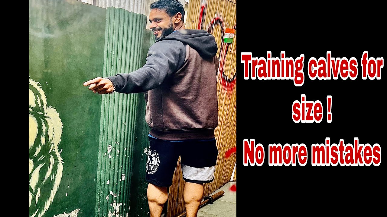How to get big size in calves ? No more mistakes ( in hindi ) 🇮🇳
