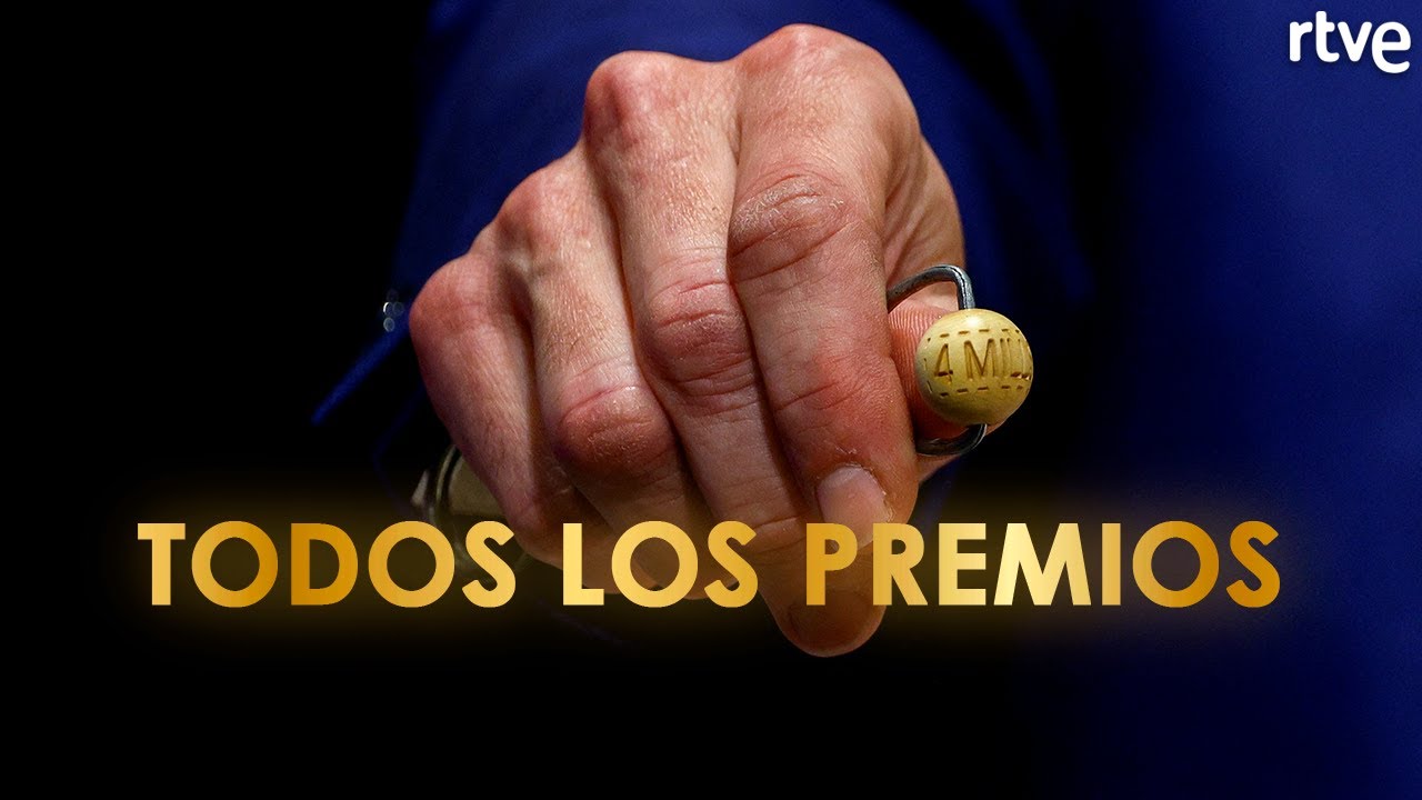 TODOS LOS PREMIOS | Lotería de Navidad 2022