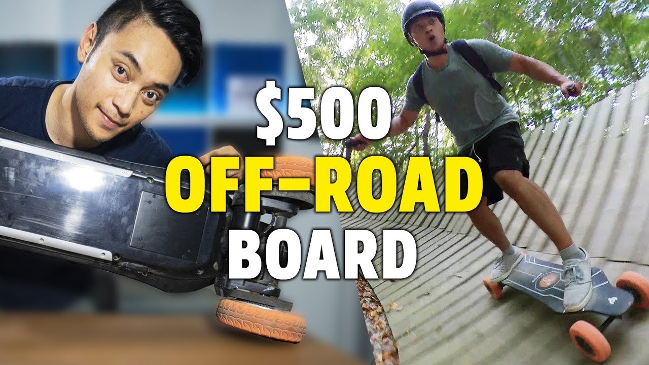 AMAZING Off Road Trails! Yecoo GTS Electric Skateboard Review