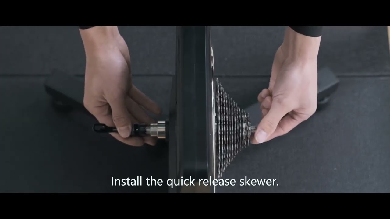 How to install Quick Release Bike on CYCPLUS T3 Trainer