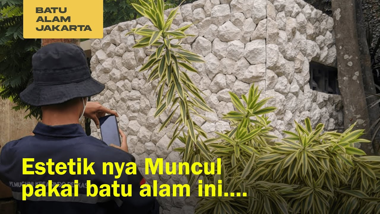 Gak Bakal Bosen Pasang Batu Alam Kayak Gini [Inspirasi Batu Alam]