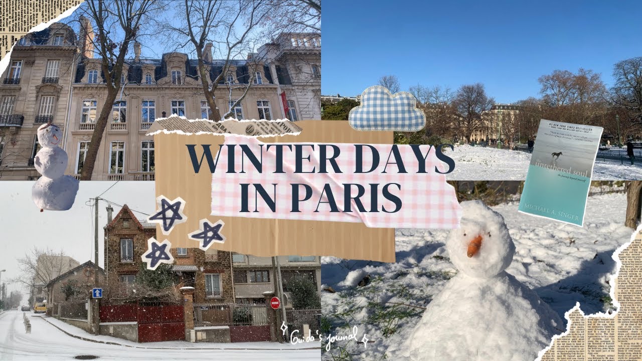 Winter days in Paris and January thoughts🌨️☃️
