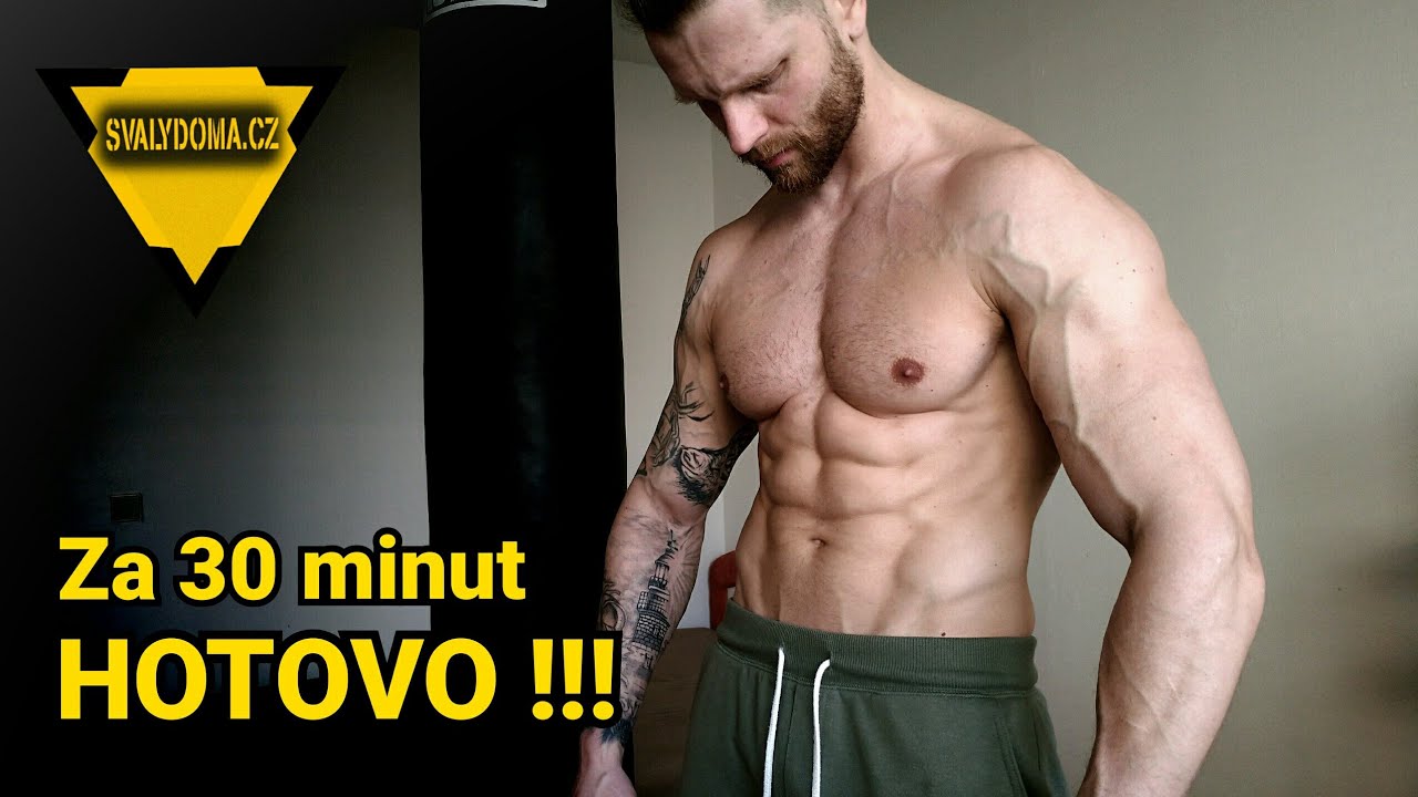 #62 CVIČENÍ DOMA - Můj trénink : ZÁDA, TRICEPS, BICEPS !!!
