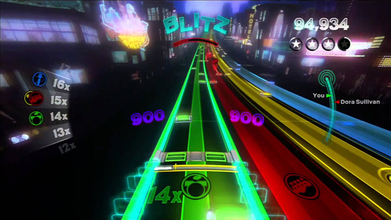 Sodders Plays Rock Band Blitz - Jeremy