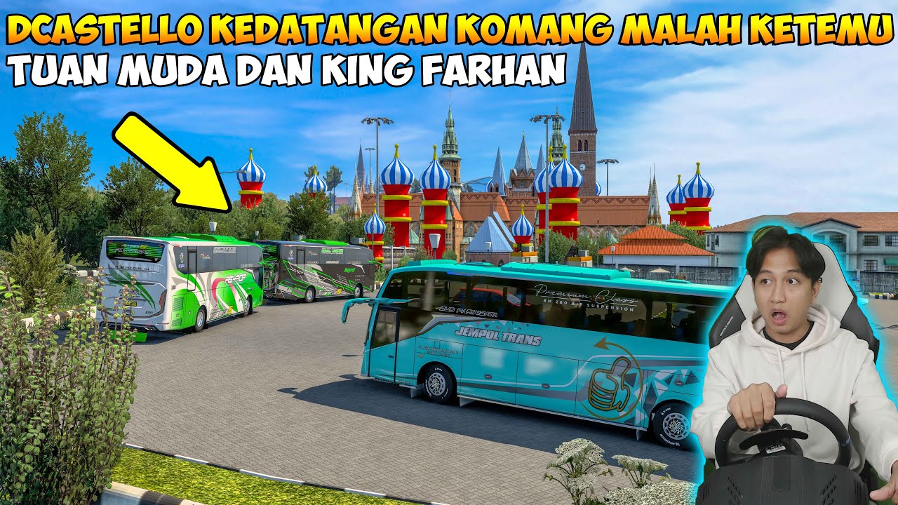 DCASTELLO KEDATANGAN KOMANG MALAH KETEMU TUAN MUDA DAN KING FARHAN