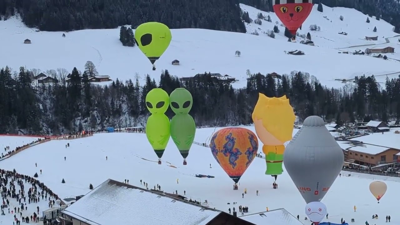 The Little Prince and Aliens: Special Shape Balloons in Château-d’Oex 2026
