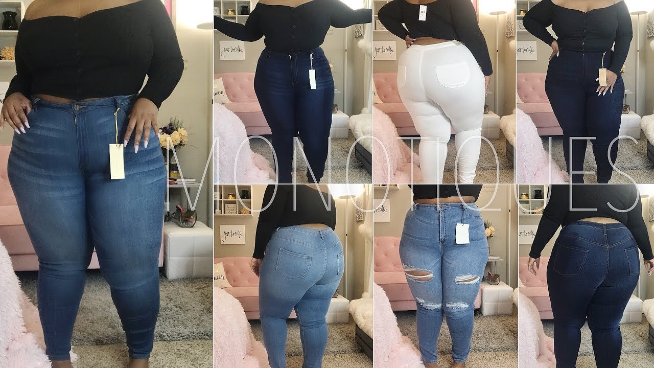 Refreshing My Denim! | Plus Size Jeans Try-On ft. Monotiques | Daquana White