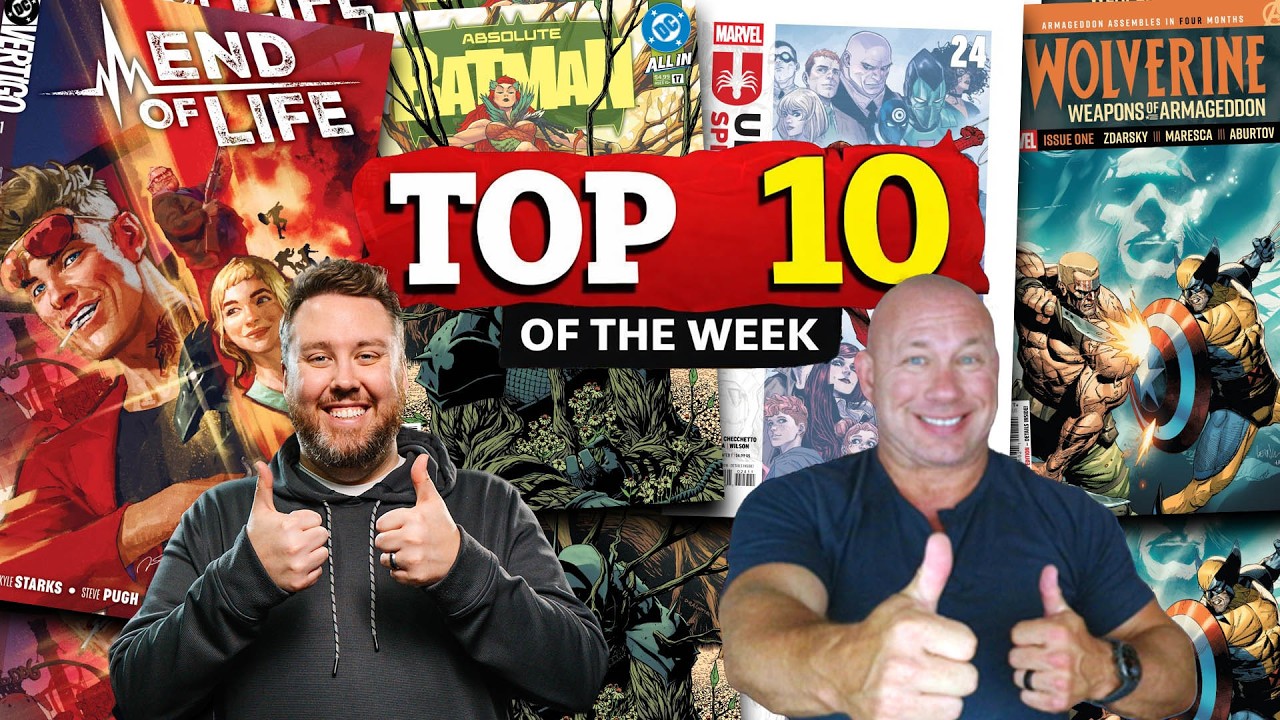 TOP 10 Comics of The Week! 02/18/2026 - GIVEAWAY!
