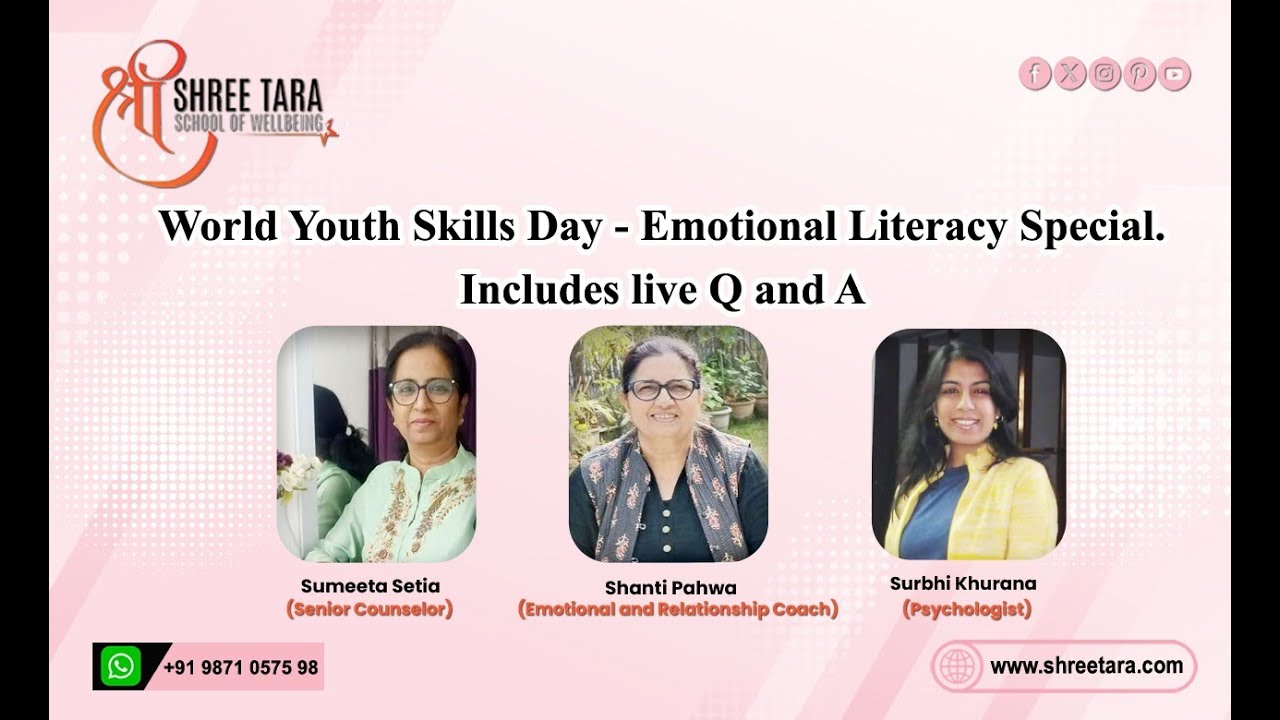 World Youth Skills Day Webinar - Emotional Literacy Special