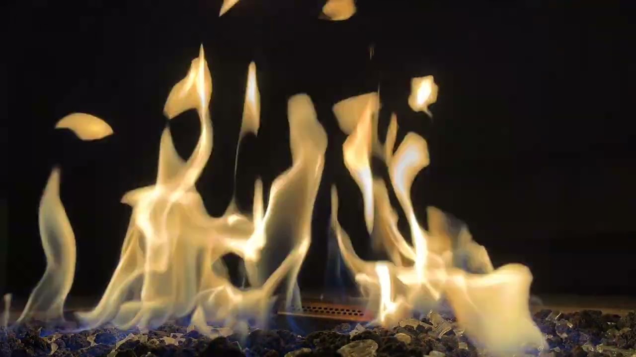 Sleep next to the fire place with soothing shower sounds in the background 