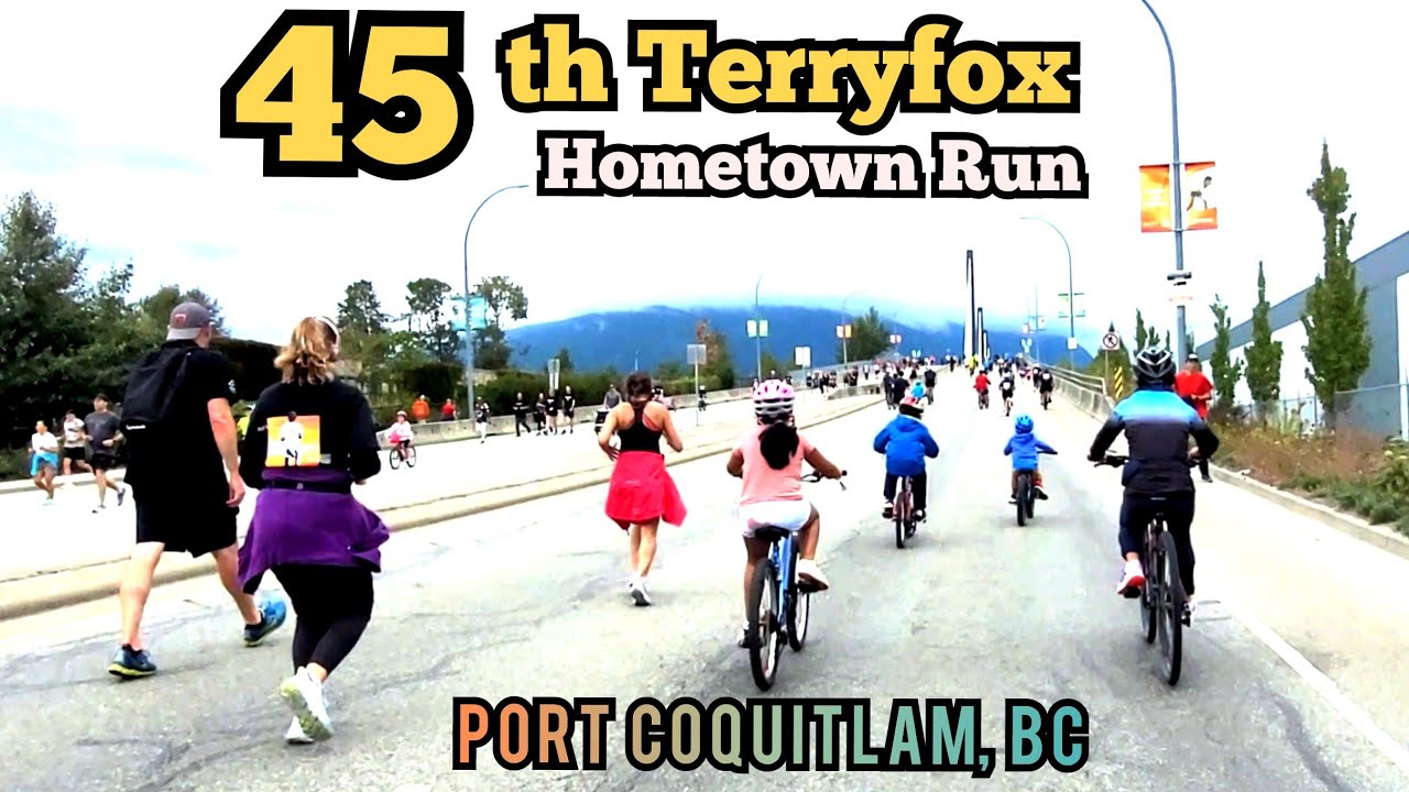 45th Terry Fox Hometown Run, Port Coquitlam BC