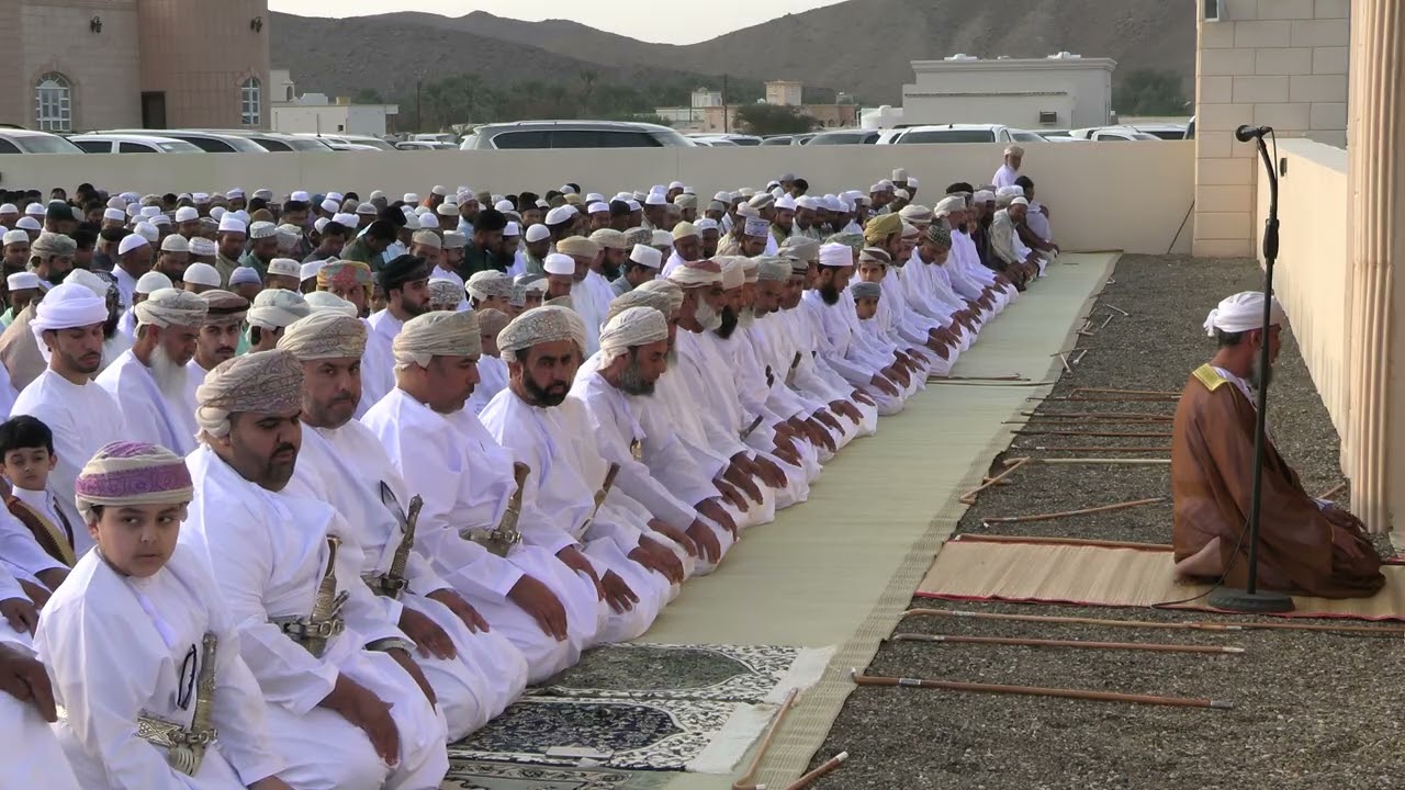 صلاة عيد الفطر المبارك 1447هـ/2026م يؤم المصلين الشيخ/ سلطان بن سعيد الهنائي