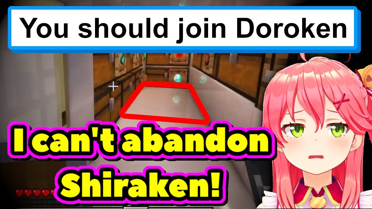 Miko Realizes Shiraken Is Far Behind Doroken【ENG Sub / hololive】
